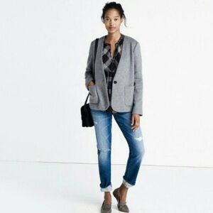 Madewell Wool Gray Jacket